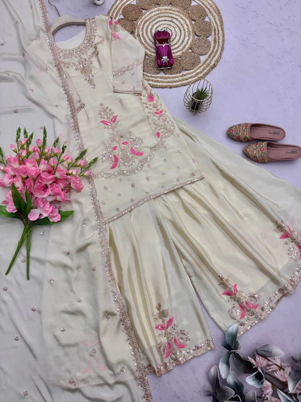 Salwar - off white